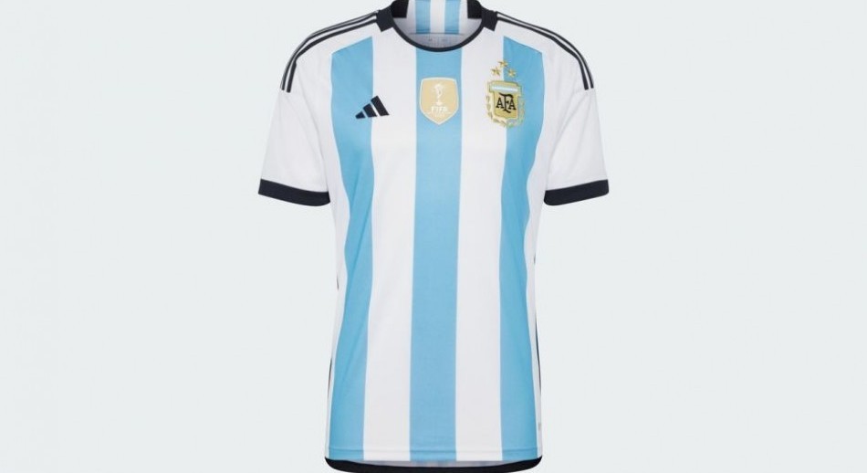 La camiseta argentina con las tres estrellas promete récord de ventas