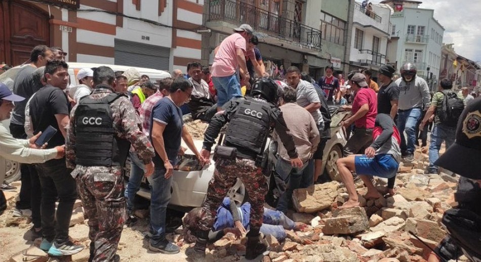 Ascienden a 13 las víctimas del sismo que sacudió a Ecuador y parte de Perú