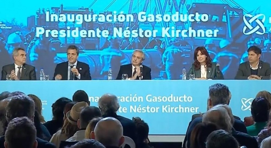 Gasoducto Néstor Kirchner: CFK lanzó duras críticas contra los empresarios