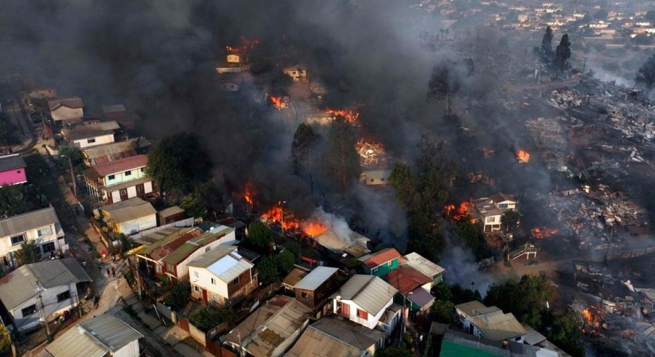 Chile: ya son 161 los detenidos en el marco de los incendios forestales
