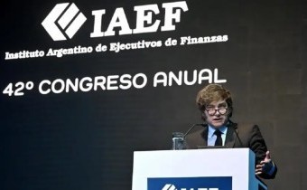 Milei: “Los que tienen la guita debajo del colchón se escaparon de un régimen opresor”