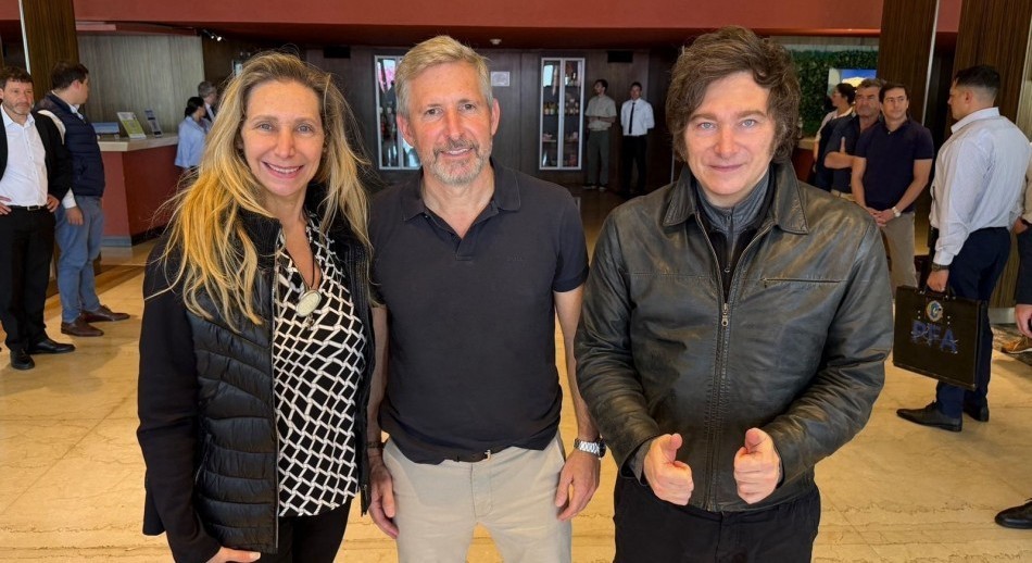 Tras los incidentes en Santa Fe, Milei viajó a Entre Ríos y se reunió con Frigerio