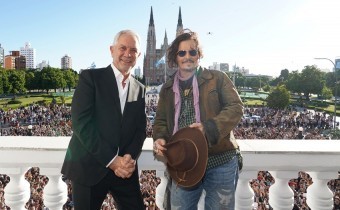 La Plata: El intendente Alak distinguió como Visitante Ilustre a Johnny Depp