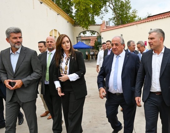 Villarruel evitó la polémica con la Casa Rosada y se enfocó en la Vendimia: “Me siento en casa”