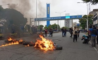 Cortes en la General Paz, Puente Pueyrredón y Puente Saavedra por el fin de un programa social