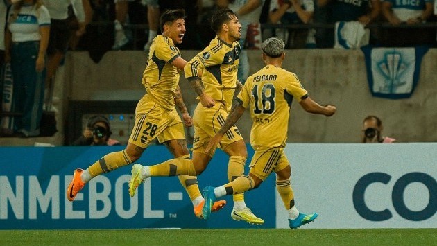 Boca le ganó a la Universidad Católica en su estreno en la Copa Libertadores