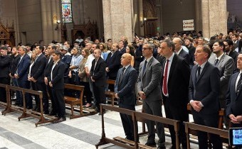 La misa en Luján por el Papa Francisco reunió a Adorni y Kicillof, pero se bajó Villarruel