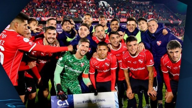 Independiente derrotó a Unión por 2-0 y clasificó a octavos de final de la Copa Argentina
