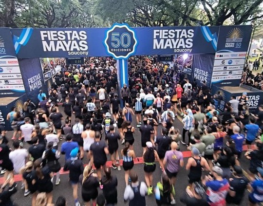 CABA: Más de 15 mil corredores participaron de las “Fiestas Mayas”