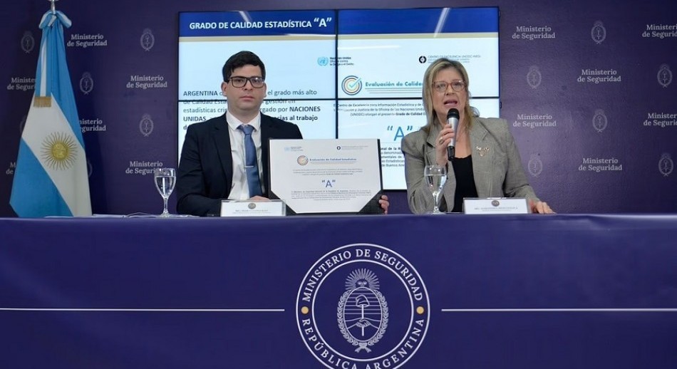 Argentina registró en 2025 “la menor tasa de homicidios de su historia