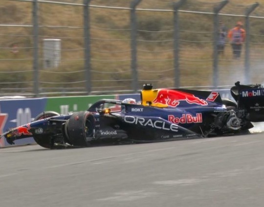 Colapinto (Alpine) terminó decimocuarto en un accidentado Gran Premio de Países Bajos