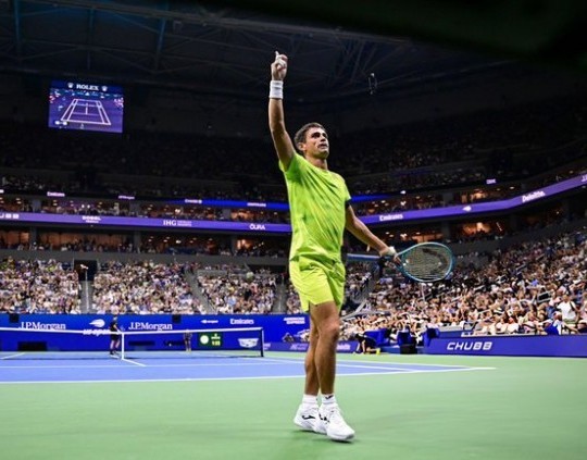Batacazo histórico en el US Open: Mariano Navone eliminó a Novak Djokovic