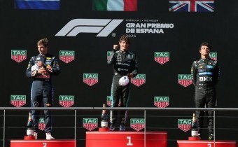 Colapinto brilló y quedó séptimo en el Gran Premio de España de Fórmula 1