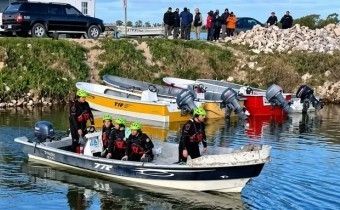 Laguna del Monte: volcó una lancha, murieron cuatro pescadores ahogados y buscan a un quinto