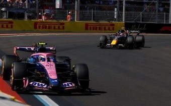 F1: Colapinto generó un fuerte choque y debió abandonar en el GP de Azerbaiyán