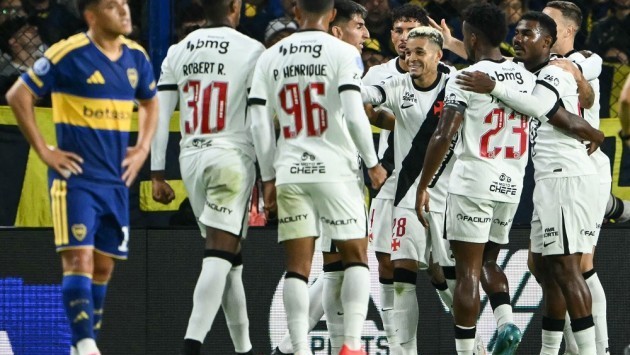 Boca perdió por 1-0 con Vasco Da Gama y deberá darlo vuelta en Brasil