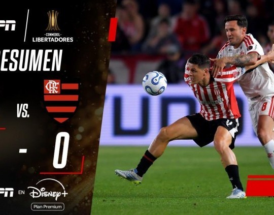Estudiantes igualó sin goles ante Flamengo y definirá el pase a la final en el Maracaná