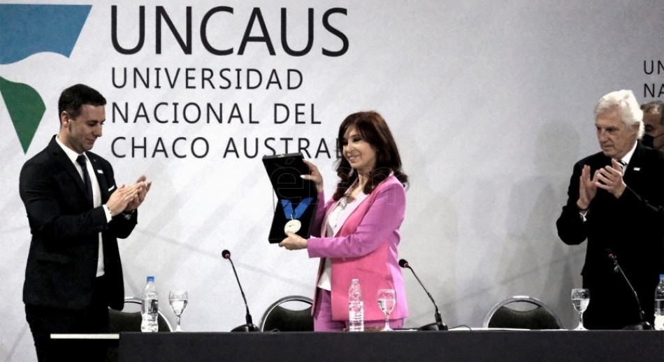 Cristina Kirchner: “No hay pelea sino debate de ideas”