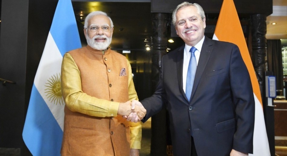 Alberto Fernández se reunió con Narendra Modi para fortalecer la relación bilateral